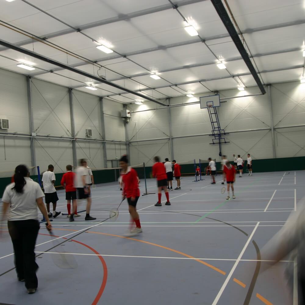 Children-Playing-inside-Temporary-Sports-Hall