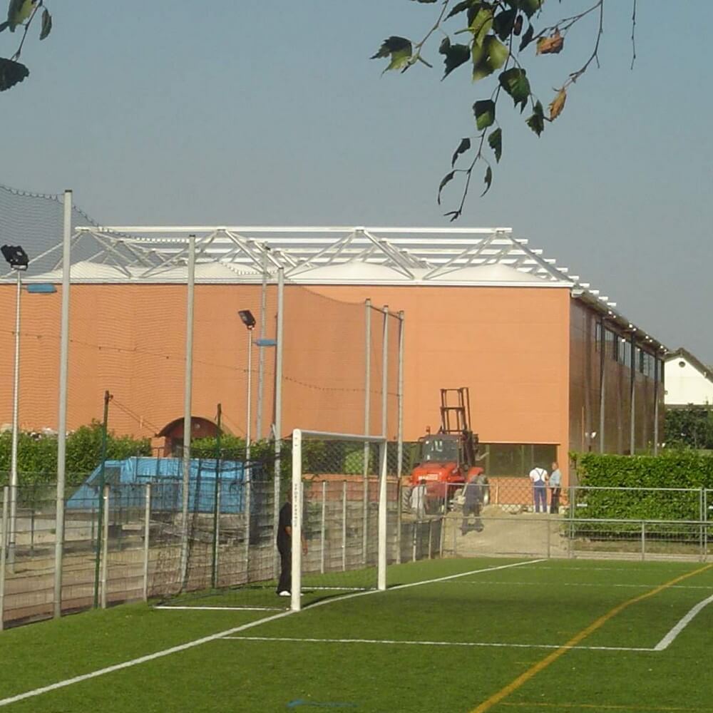 Temporary Sports Hall Building