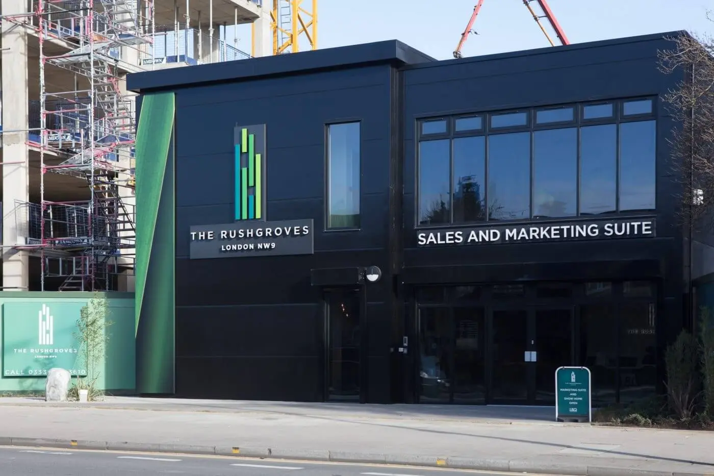 Temporary Building Marketing Suite